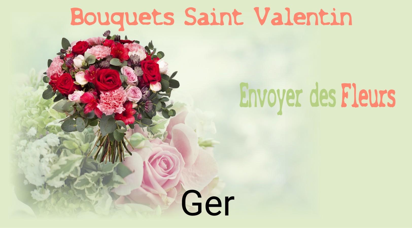Roses de Saint-Valentin livrées à Ger